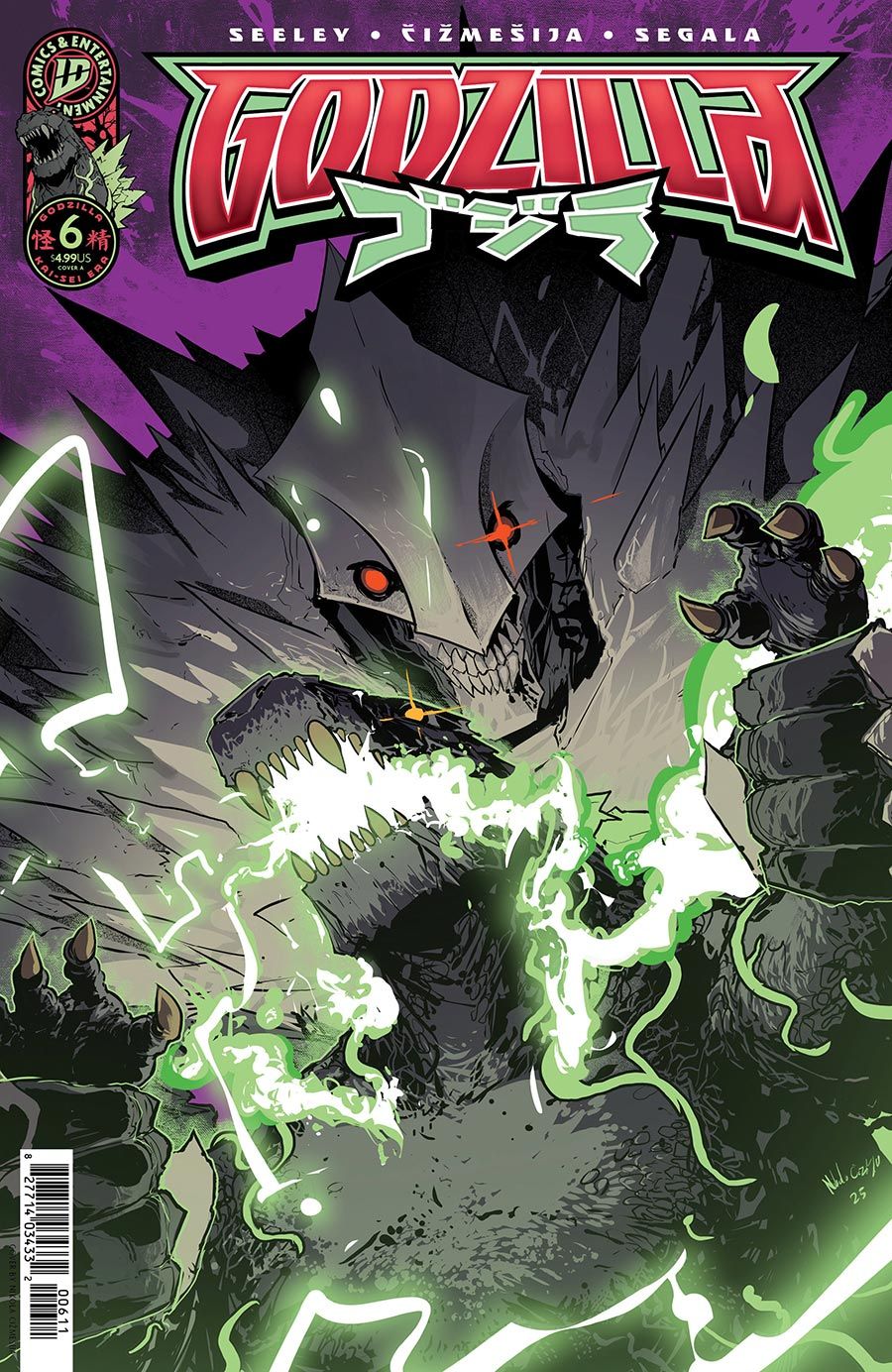 GODZILLA [KAI-SEI ERA] #6 COVER CVR A NIKOLA CIZMESIJA IDW COMICS (7th January 2026)