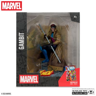 ** PRE-ORDER** McFarlane MARVEL Gambit 1:10th Scale Collectible with Scene (X-Men #1)