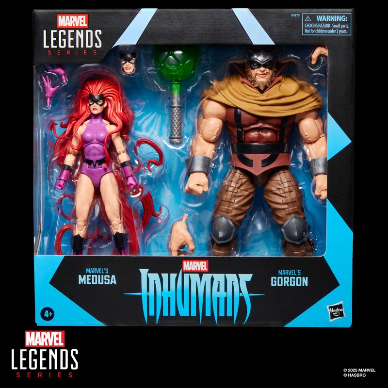 Marvel Legends 6" Inhumans Medusa & Marvel’s Gorgon Action Figure Two Pack
