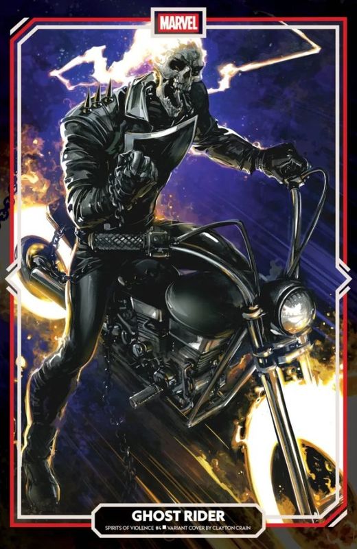 SPIRITS OF VIOLENCE #4 CVR B CLAYTON CRAIN VAR MARVEL COMICS (14th January 2026)
