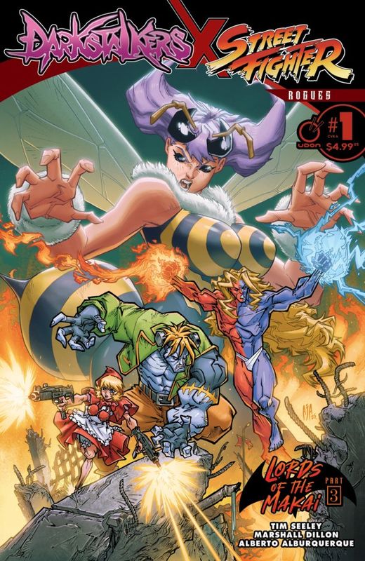 DARKSTALKERS X STREET FIGHTER ROGUES #1 OS CVR A ALBURQUERQUE UDON COMICS (14th January 2026)