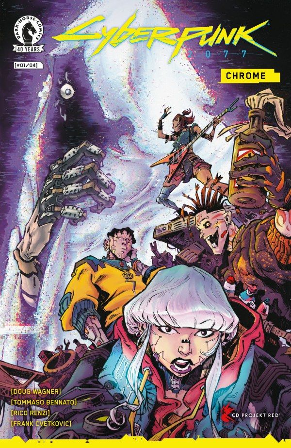 CYBERPUNK 2077 CHROME #1 CVR A TOMMASO BENNATO DARK HORSE COMICS (14th January 2026)