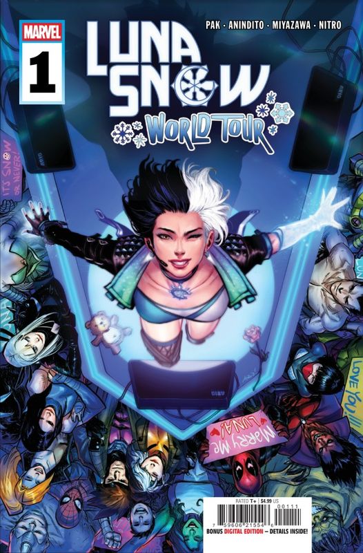 LUNA SNOW WORLD TOUR #1 CVR A ARIO ANINDITO MARVEL COMICS (14th January 2026)
