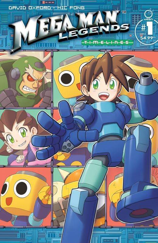 MEGA MAN LEGENDS TIMELINES #1 OS CVR A MIC FONG UDON COMICS (14th January 2026)
