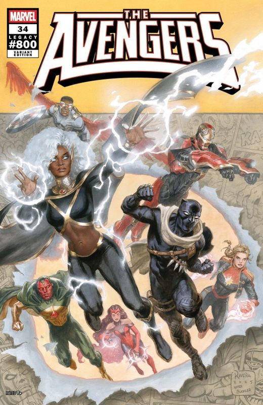 AVENGERS #34 CVR C RIVERA HOMAGE VAR MARVEL COMICS (14th January 2026)