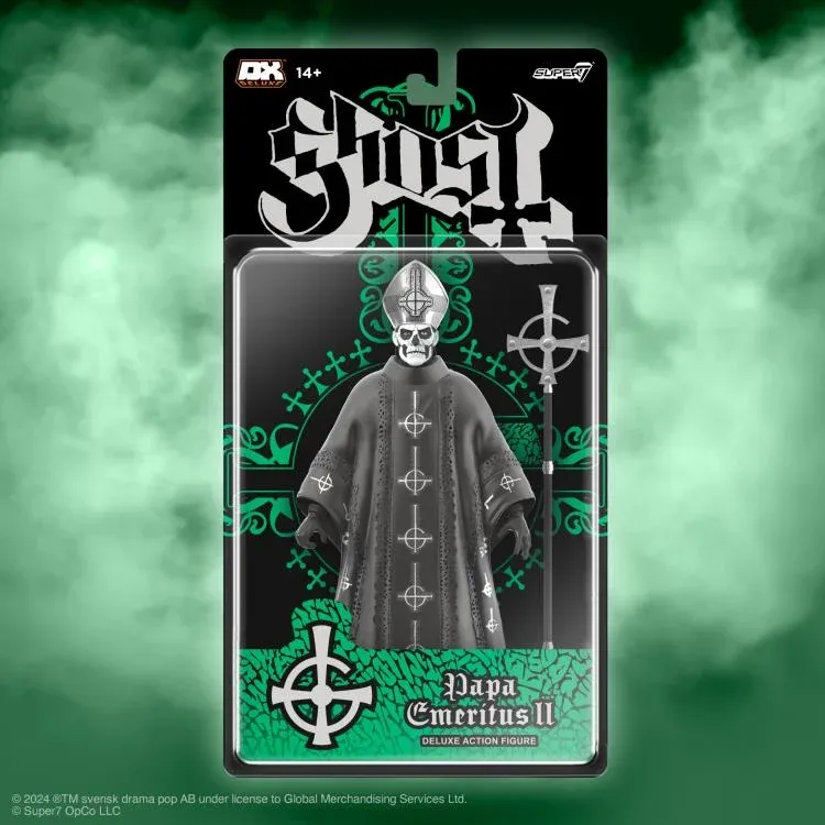 Super7 Ghost Deluxe Papa Emeritus II Action Figure 7" Scale Action Figure