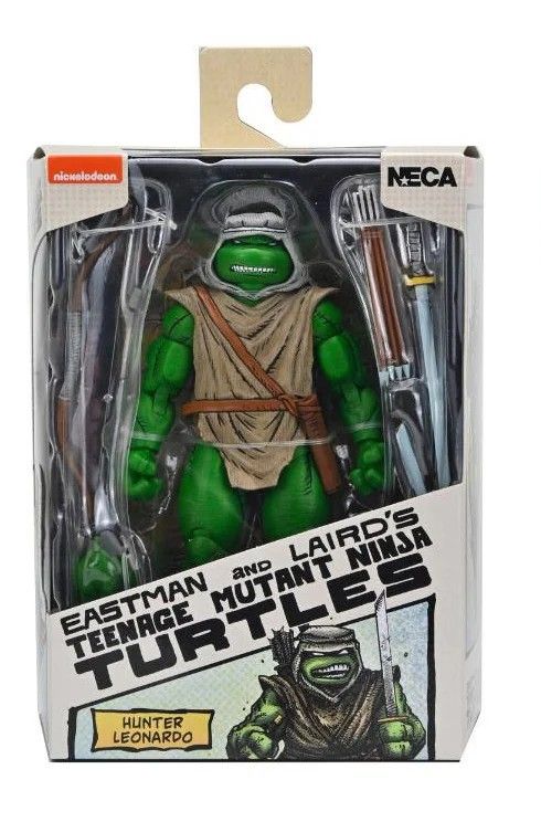 NECA 7" Scale TMNT Hunter Leonardo (Mirage Comics) Action Figure