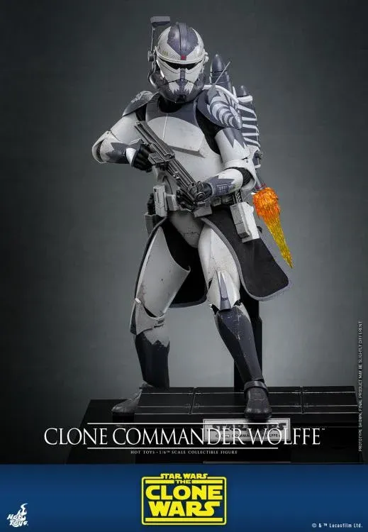 Hot Toys 1:6 Clone Commander Wolffe (THE CLONE WARS) Hot Toys 1:6 Clone Commander Wolffe (THE CLONE WARS)