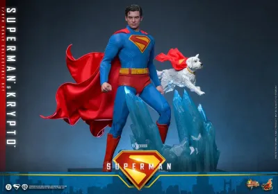 Hot Toys  Superman & Krypto(Superman) 1/6 Scale Figure