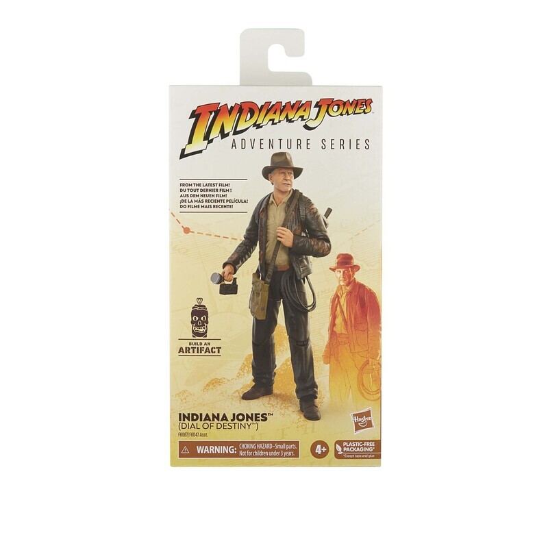 ***MISSING POUCH ON BACK PACK*** Indiana Jones Adventure Series 6 ***MISSING POUCH ON BACK PACK*** Indiana Jones Adventure Series 6" Indiana Jones (Dial of Destiny) Action Figure (BAF: Skull Temple)