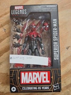 ***LEFT LEG LOOSE / OPENED*** Marvel Legends Series Superior Spider-Man (Marvel 85th Anniversary) ***LEFT LEG LOOSE / OPENED*** Marvel Legends Series Superior Spider-Man (Marvel 85th Anniversary)