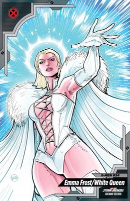 X-MEN #24 CVR E LUCIANO VECCHIO X-MEN TRADING CARD VAR MARVEL COMICS (21st January 2026) X-MEN #24 CVR E LUCIANO VECCHIO X-MEN TRADING CARD VAR MARVEL COMICS (21st January 2026)