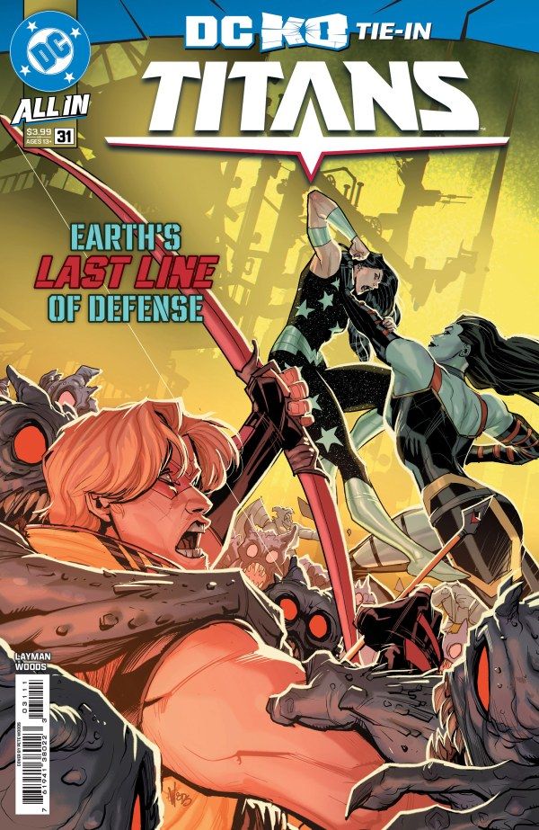 TITANS #31 CVR A PETE WOODS (DC KO) DC COMICS (21st January 2026) TITANS #31 CVR A PETE WOODS (DC KO) DC COMICS (21st January 2026)