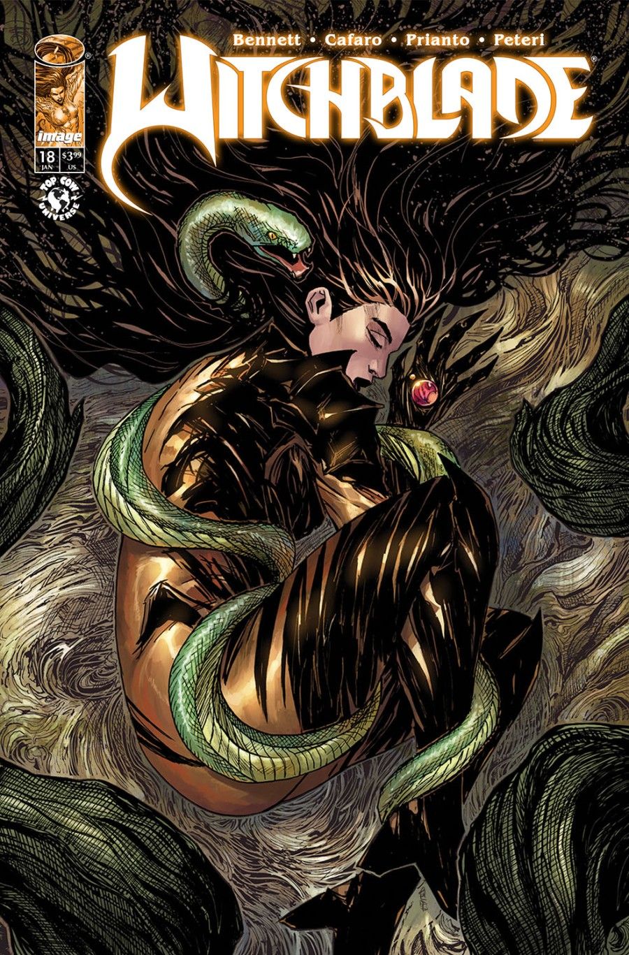 WITCHBLADE #18 CVR A GIUSEPPE CAFARO & ARIF PRIANTO IMAGE COMICS (21st January 2026)