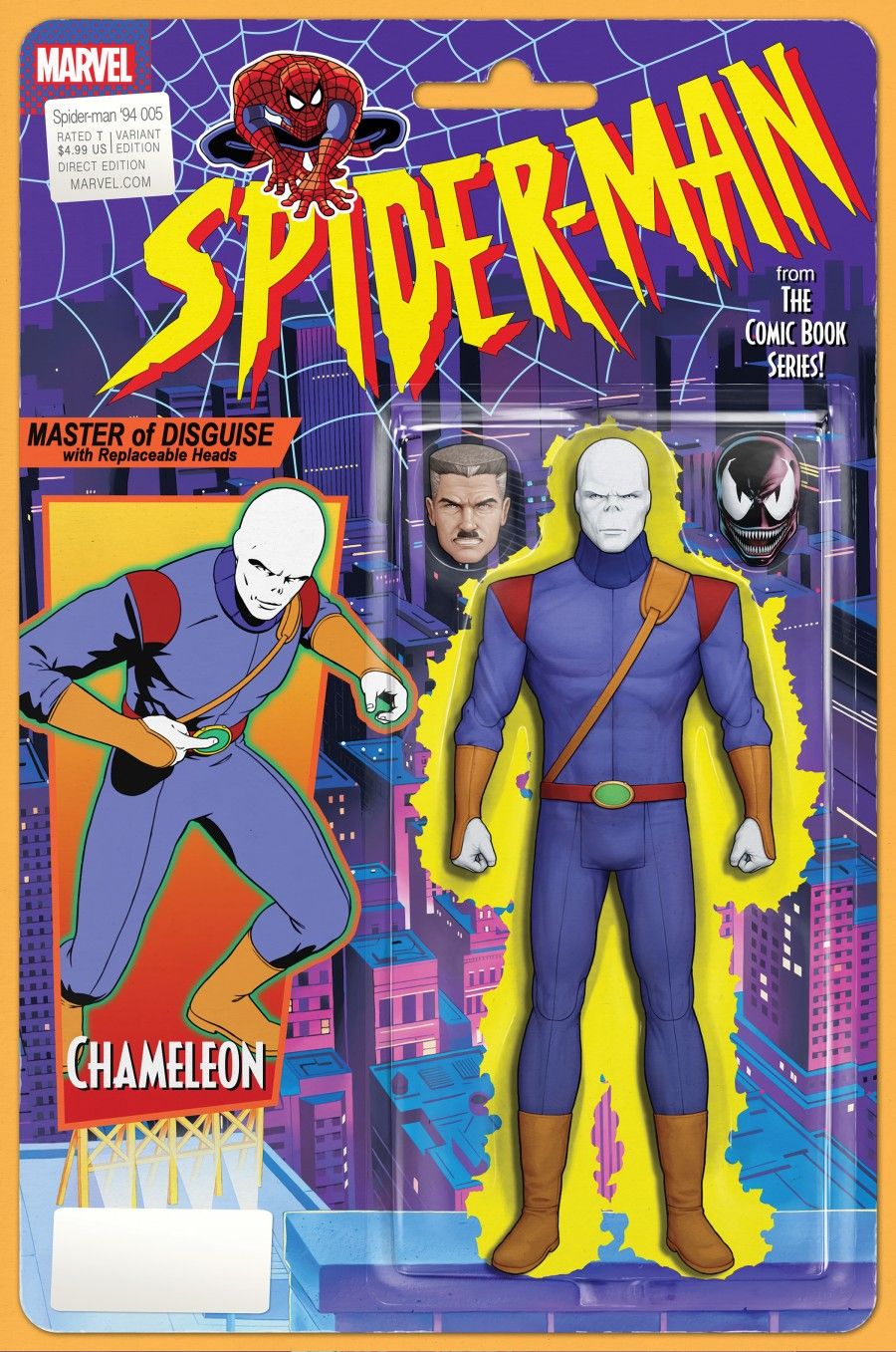 SPIDER-MAN '94 #5 CVR B JTC ACTION FIGURE VAR MARVEL COMICS (21st January 2026)