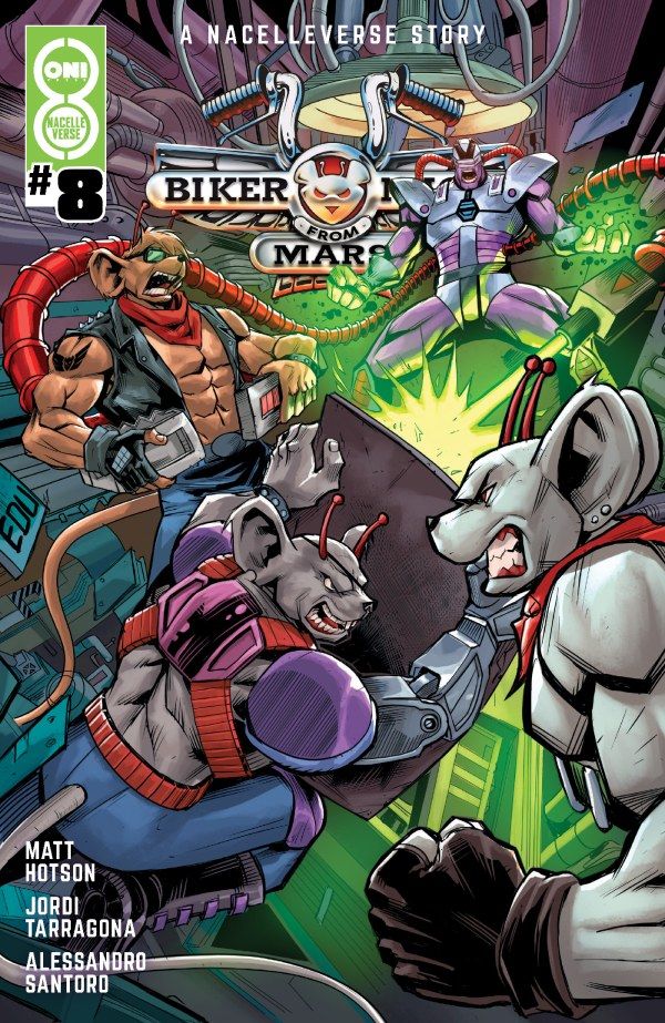 BIKER MICE FROM MARS (2025) #8 CVR A EDU SOUZA ONI PRESS COMICS (21st January 2026)