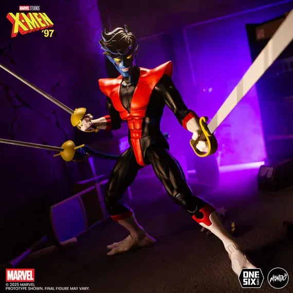 X Men '97 Nightcrawler Mondo  1:6 Scale Action Figure