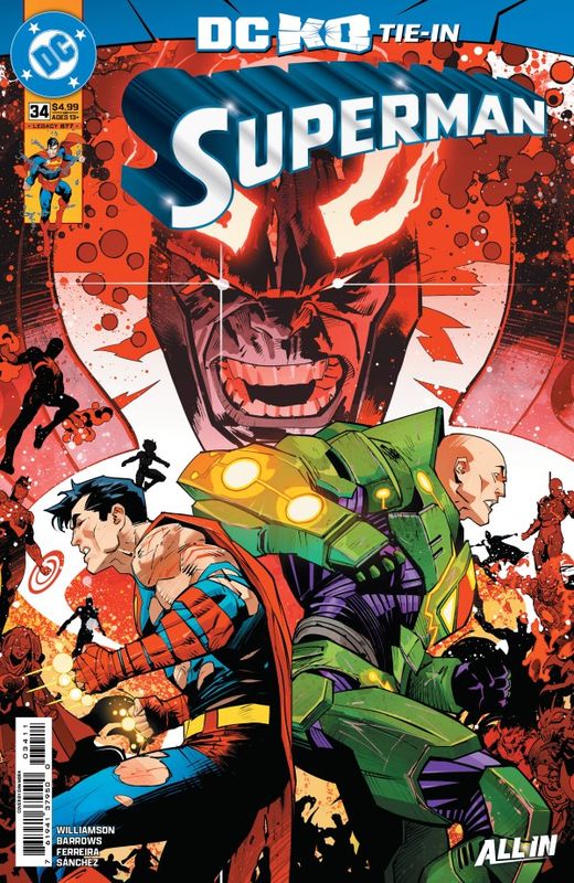SUPERMAN #34 CVR A DAN MORA (DC KO) DC COMICS (28th January 2026)