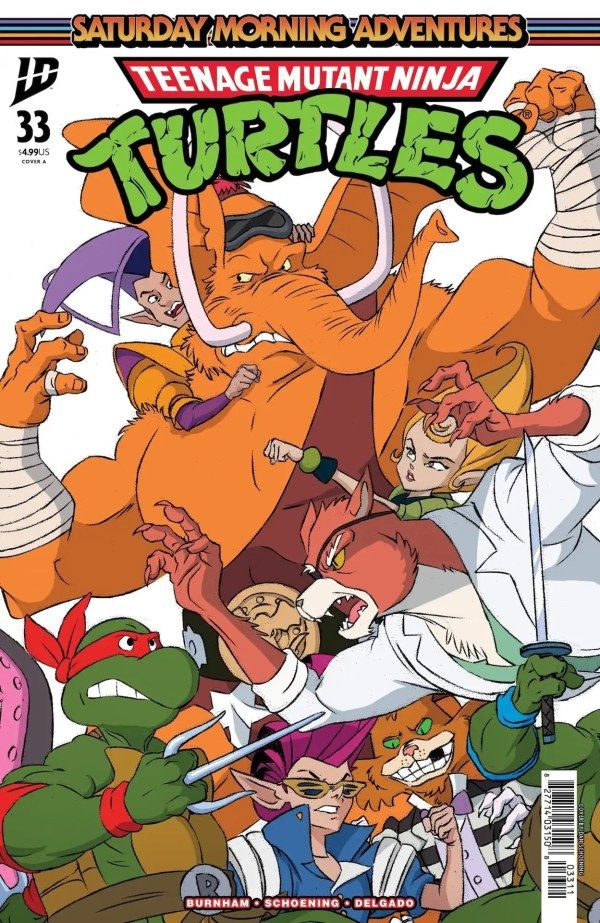 TMNT SATURDAY MORNING ADVENTURES #33 CVR A SCHOENING IDW COMICS (28th January 2026) TMNT SATURDAY MORNING ADVENTURES #33 CVR A SCHOENING IDW COMICS (28th January 2026)