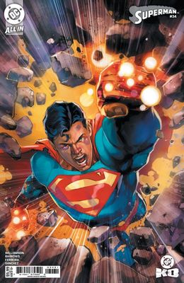 SUPERMAN #34 CVR C ROD REIS CSV (DC KO) DC COMICS (28th January 2026)