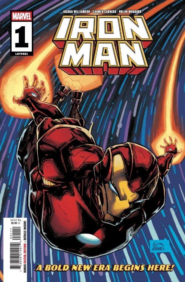 IRON MAN #1 CVR A RYAN STEGMAN MARVEL COMICS (28th January 2026)
