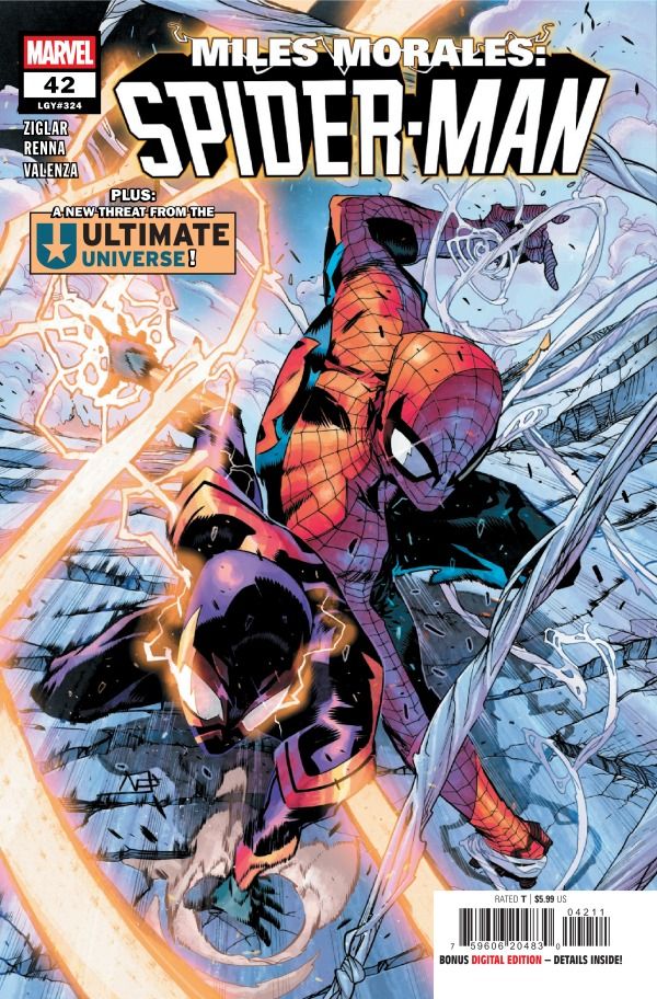 MILES MORALES SPIDER-MAN #42 CVR A FEDERICO VICENT MARVEL COMICS (28th January 2026)