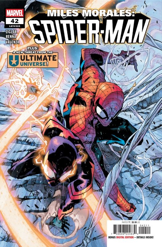 MILES MORALES SPIDER-MAN #42 CVR A FEDERICO VICENT MARVEL COMICS (28th January 2026)