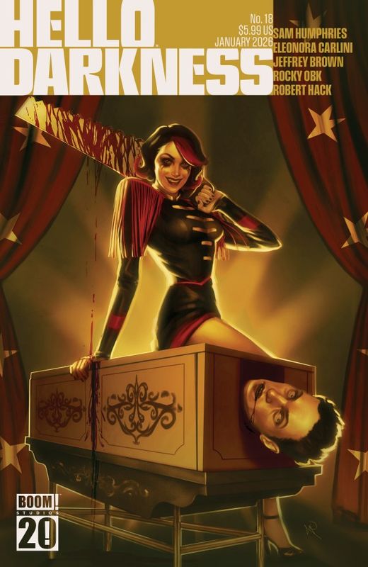 HELLO DARKNESS #18 CVR A REBECA PUEBLA BOOM STUDIOS (28th January 2026)