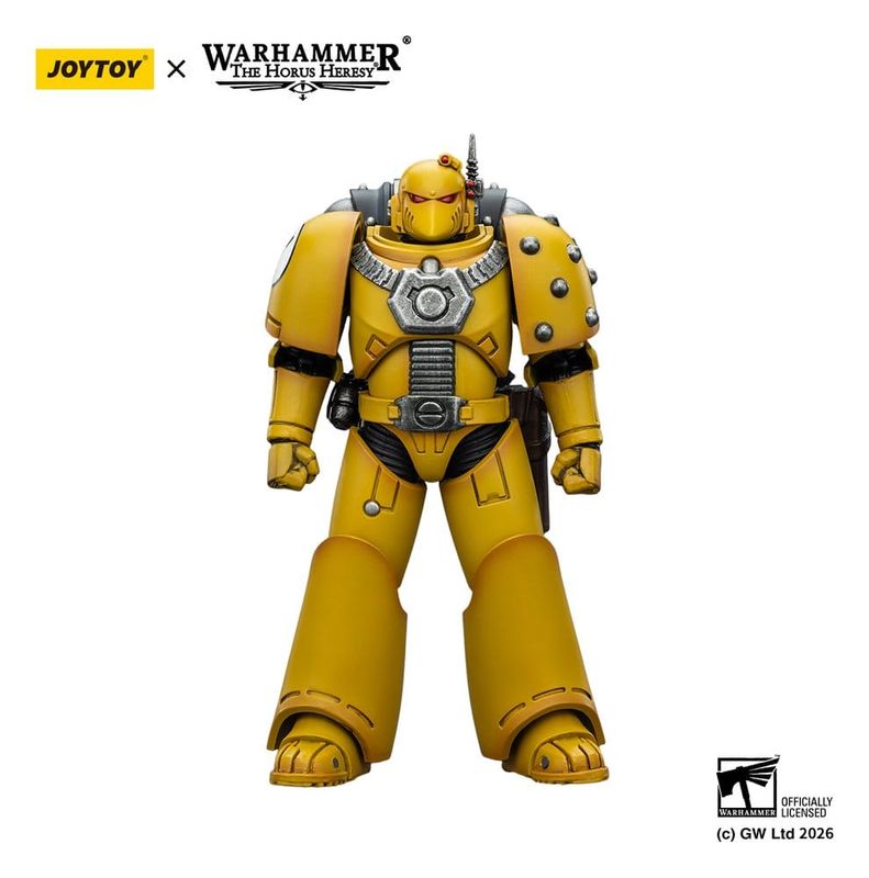 ** PRE-ORDER** Joy Toy Warhammer The Horus Heresy Action Figure Imperial Fist MKVI Tactical Legionary 12 cm