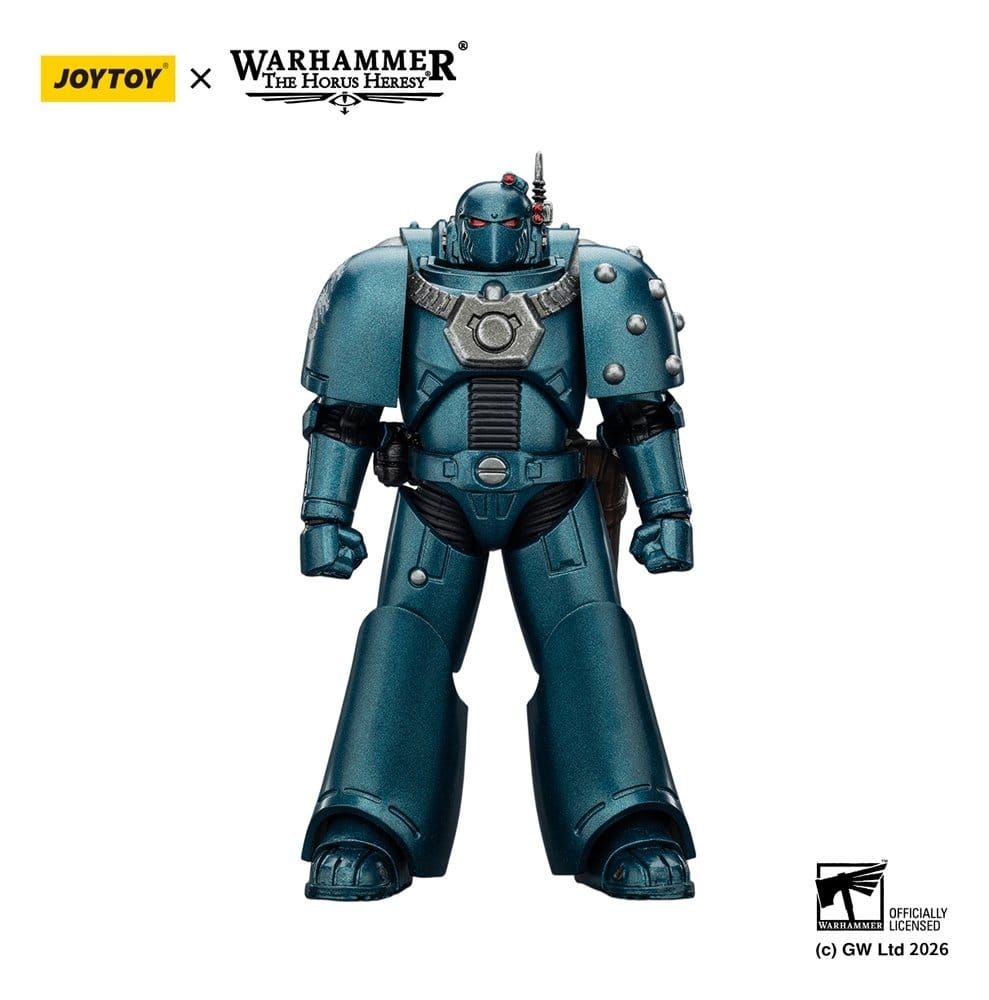** PRE-ORDER** Joy Toy Warhammer The Horus Heresy Action Figure Alpha Legion MKVI Tactical Legionary 12 cm