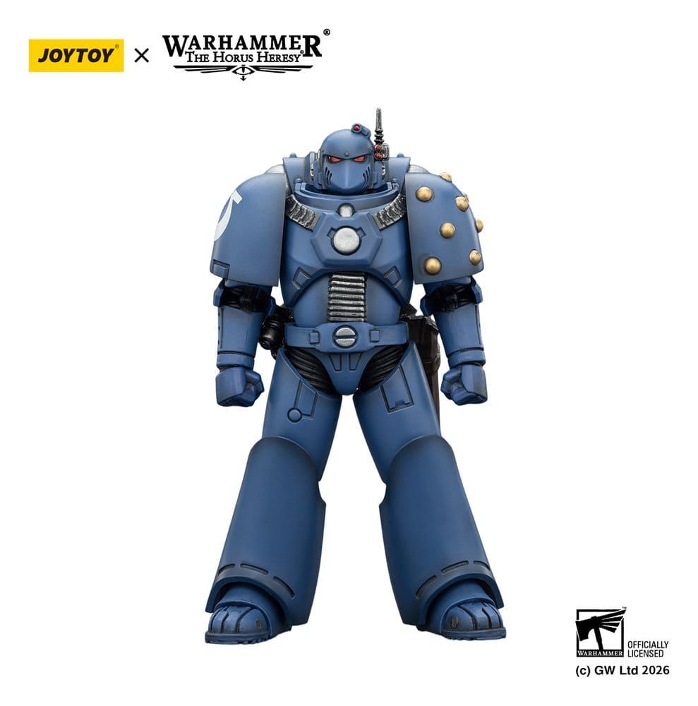 ** PRE-ORDER** Joy Toy Warhammer The Horus Heresy Action Figure Ultramarines MKVI Tactical Legionary 12cm