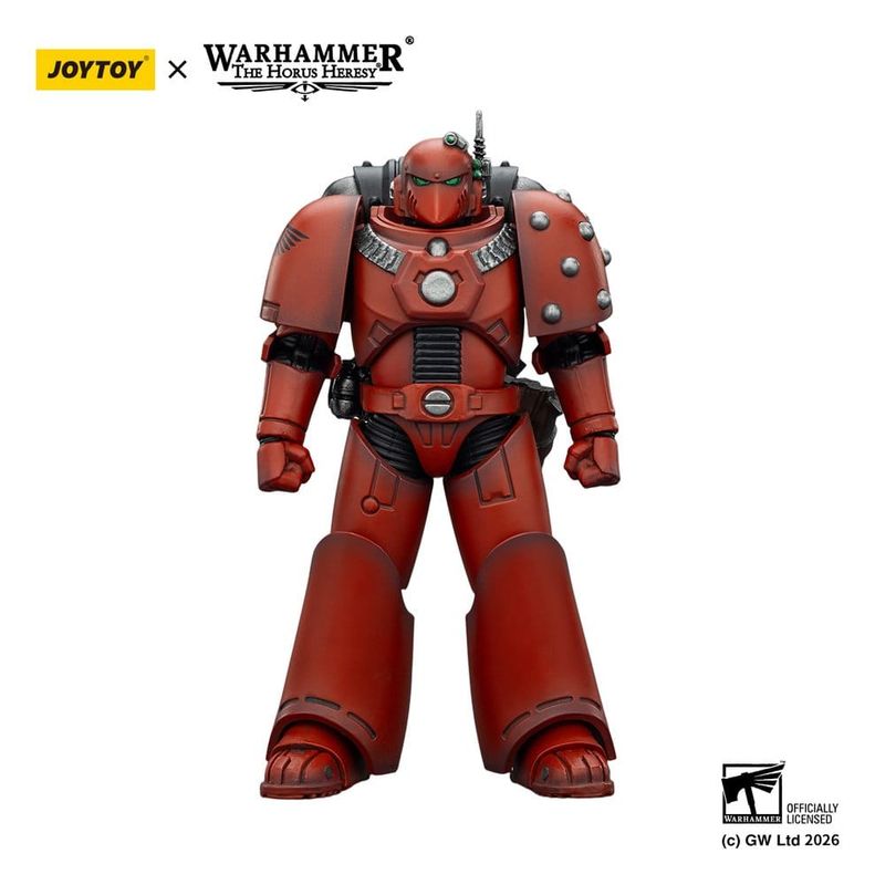 ** PRE-ORDER** Joy Toy Warhammer The Horus Heresy Action Figure Blood Angels MKVI Tactical Legionary 12 cm
