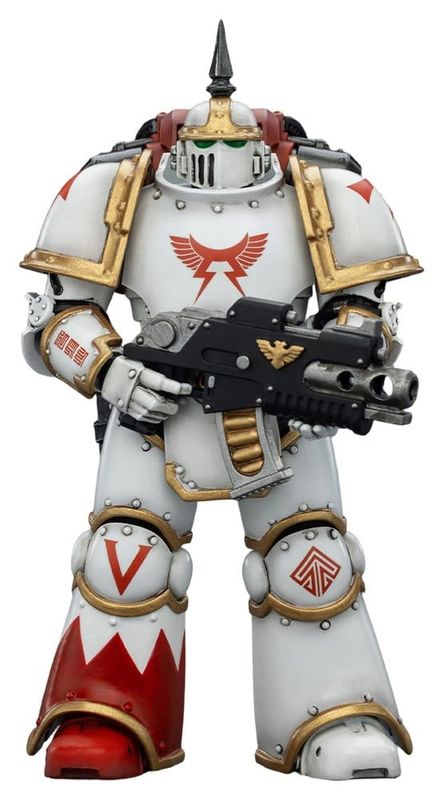 ** PRE-ORDER** Joy Toy Warhammer The Horus Heresy Action Figure White Scars MKIll Tactical Legionary 12 cm