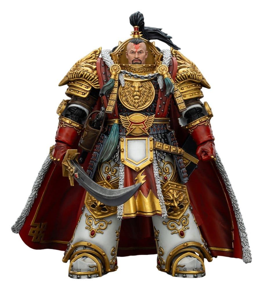 ** PRE-ORDER** Joy Toy Warhammer The Horus Heresy Action Figure White Scars Jaghatai Khan Primarch of the Vth Legion 19 cm