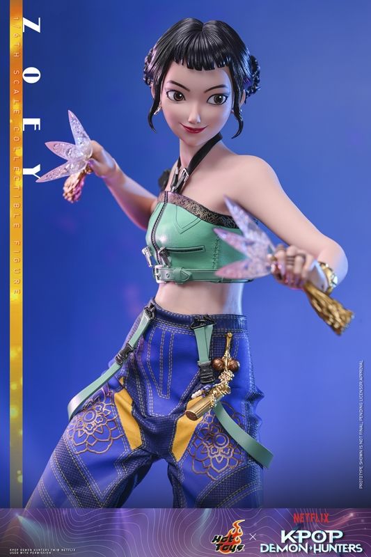 ***PRE ORDER*** Hot Toys KPop Demon Hunters Zoey 1/6 Scale Figure ***PRE ORDER*** Hot Toys KPop Demon Hunters Zoey 1/6 Scale Figure