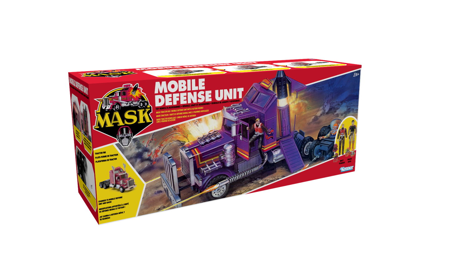 The Loyal Subjects MASK MDU Mobile Defense Unit Transforming Vehicle (Semi Truck / Mobile HQ) with Action Figures (M.A.S.K) The Loyal Subjects MASK MDU Mobile Defense Unit Transforming Vehicle (Semi Truck / Mobile HQ) with Action Figures (M.A.S.K)