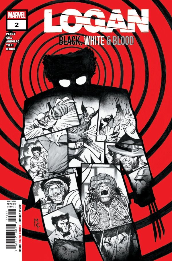 LOGAN BLACK WHITE & BLOOD #2 CVR A MARTIN COCCOLO MARVEL COMICS (4th February 2026) LOGAN BLACK WHITE & BLOOD #2 CVR A MARTIN COCCOLO MARVEL COMICS (4th February 2026)