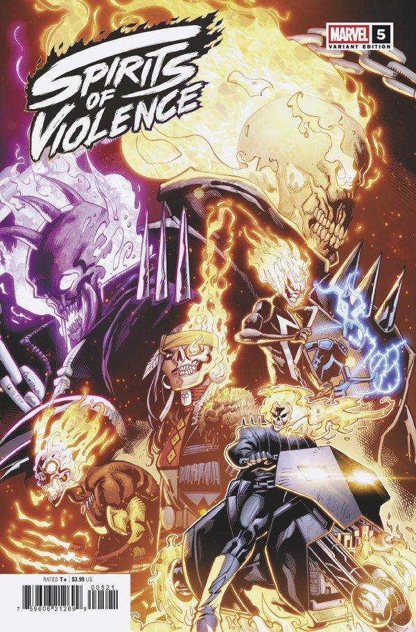 SPIRITS OF VIOLENCE #5 CVR B CHRIS CAMPANA VAR MARVEL COMICS (4th February 2026)