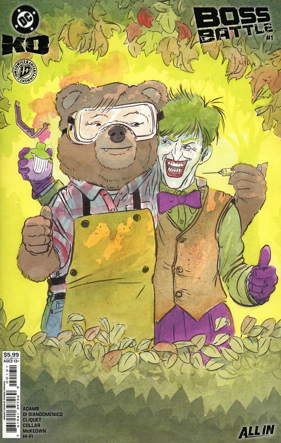 DC KO BOSS BATTLE #1 OS CVR C PATRICK HORVATH CSV DC COMICS (4th February 2026)