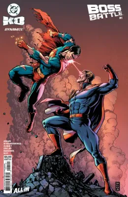 DC KO BOSS BATTLE #1 OS CVR B DARICK ROBERTSON CSV DC COMICS (4th February 2026)