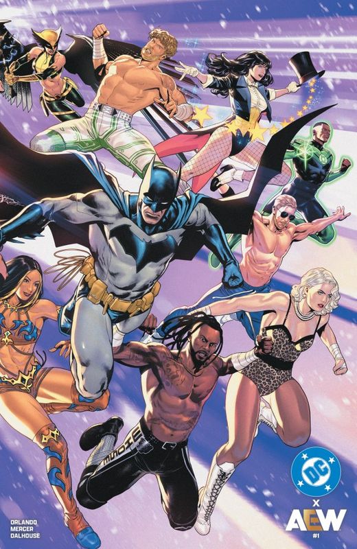 DC X AEW #1 CVR A LUCAS MEYER WRAPAROUND DC COMICS (4th February 2026)