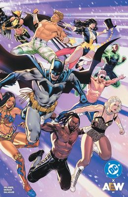 DC X AEW #1 CVR A LUCAS MEYER WRAPAROUND DC COMICS (4th February 2026)