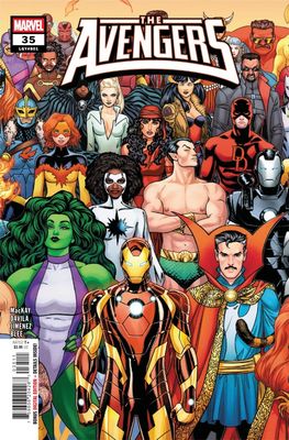 AVENGERS #35 CVR A RUSSELL DAUTERMAN MARVEL COMICS (4th February 2026)