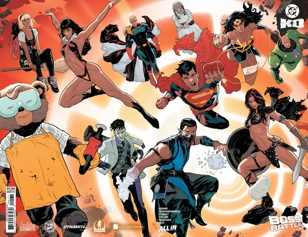 DC KO BOSS BATTLE #1 OS CVR G JEFF SPOKES WRAP FOIL VAR DC COMICS (4th February 2026)