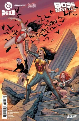 DC KO BOSS BATTLE #1 OS CVR D FRANK CHO CSV DC COMICS (4th February 2026)