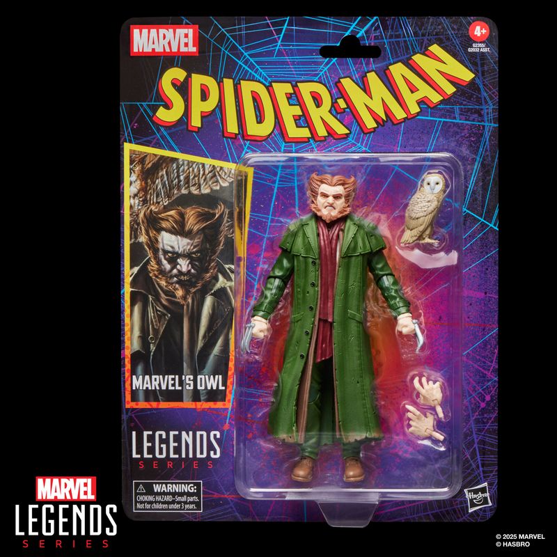 Marvel Legends Series Spider Man Retro Wave 6 The Owl Marvel Legends Series Spider Man Retro Wave 6 The Owl