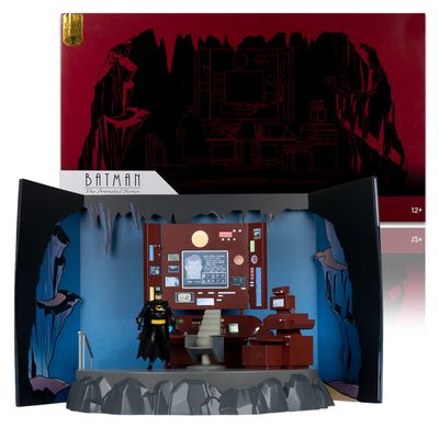 MCFARLANE TOYS The Batcave Playset (BTAS) Gold Label EXCLUSIVE MCFARLANE TOYS The Batcave Playset (BTAS) Gold Label EXCLUSIVE