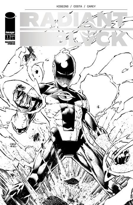 RADIANT BLACK AND WHITE OS CVR A DAVID FINCH IMAGE COMICS (11th February 2026)