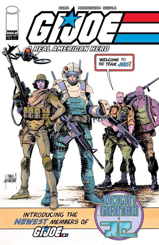 GI JOE REAL AMERICAN HERO #325 CVR E MOONEYHAM NEW JOE VAR IMAGE COMICS (11th February 2026)