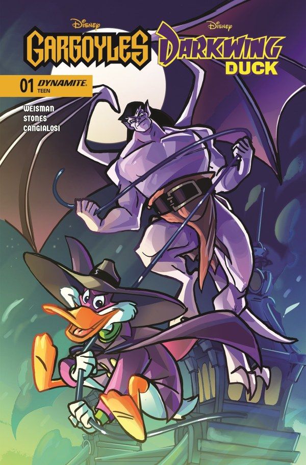GARGOYLES DARKWING DUCK #1 CVR A TAD STONES DYNAMITE COMICS (11th February 2026)